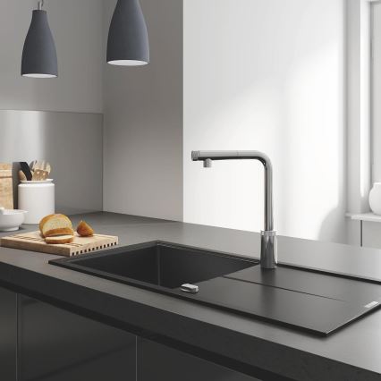 GROHE 31613000 - Mitigeur d'évier A SmartControl 314 mm, chrome brillant