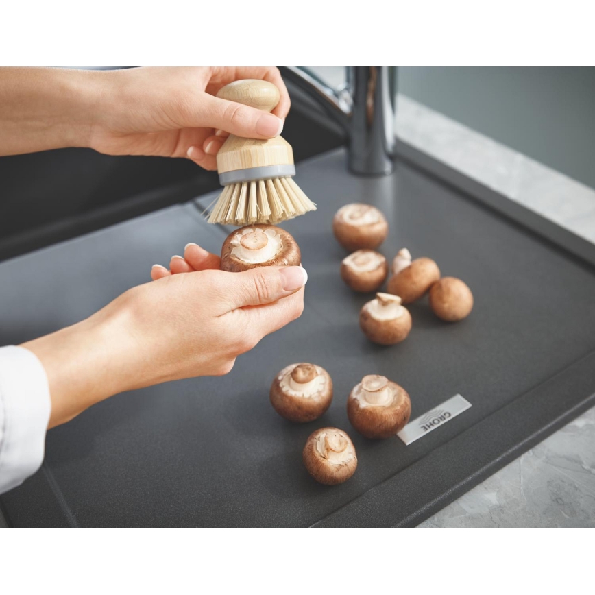 GROHE 31639AP0 - Évier composite K400 780 × 500 mm, noir