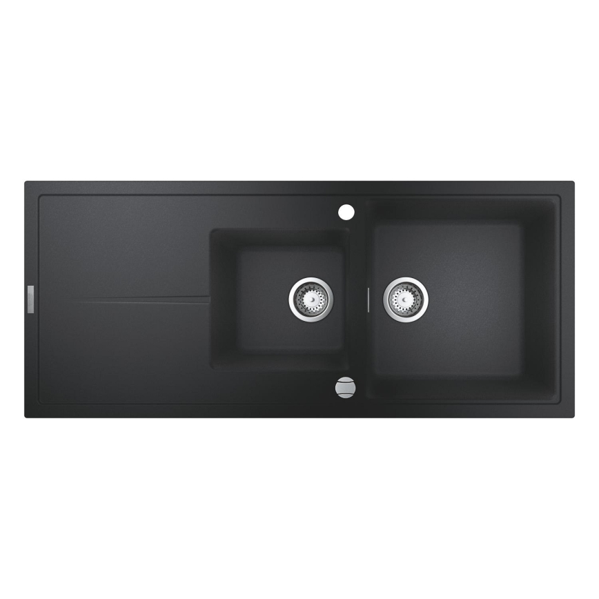 GROHE 31643AP0 - Évier composite K400 1160 × 500 mm noir