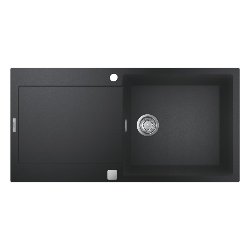 GROHE 31645AP0 - Évier composite K500 1000 × 500 mm noir
