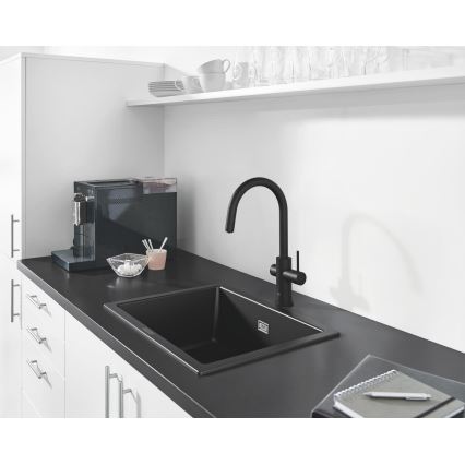 GROHE 31655AP0 - Évier en composite K700U 610 × 460 mm noir