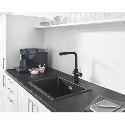 GROHE 31655AP0 - Évier en composite K700U 610 × 460 mm noir