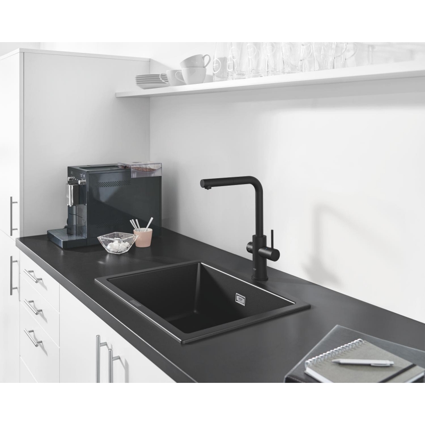 GROHE 31655AP0 - Évier en composite K700U 610 × 460 mm noir