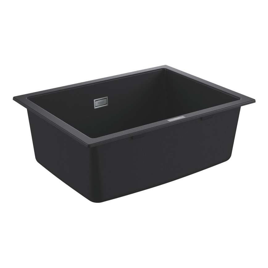 GROHE 31655AP0 - Évier K700U 610 × 460 mm, pierre noire/noir