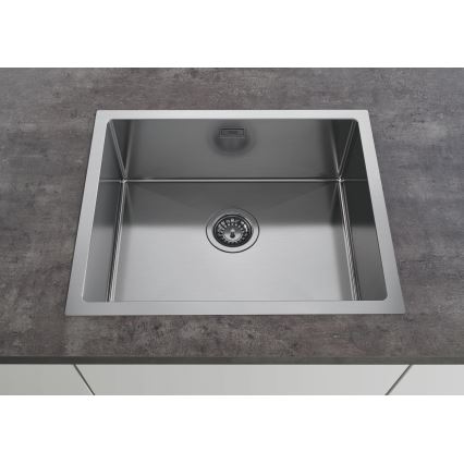GROHE 31726SD0 - Évier de cuisine K700 550 × 450 mm en acier inoxydable