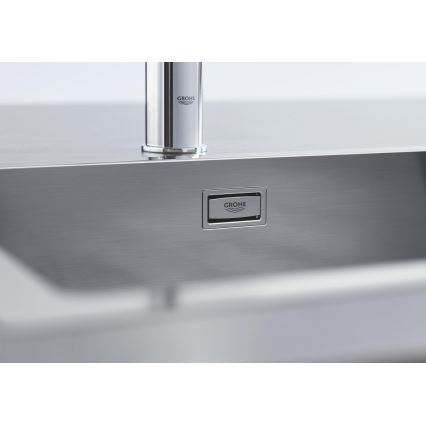 GROHE 31726SD0 - Évier de cuisine K700 550 × 450 mm en acier inoxydable