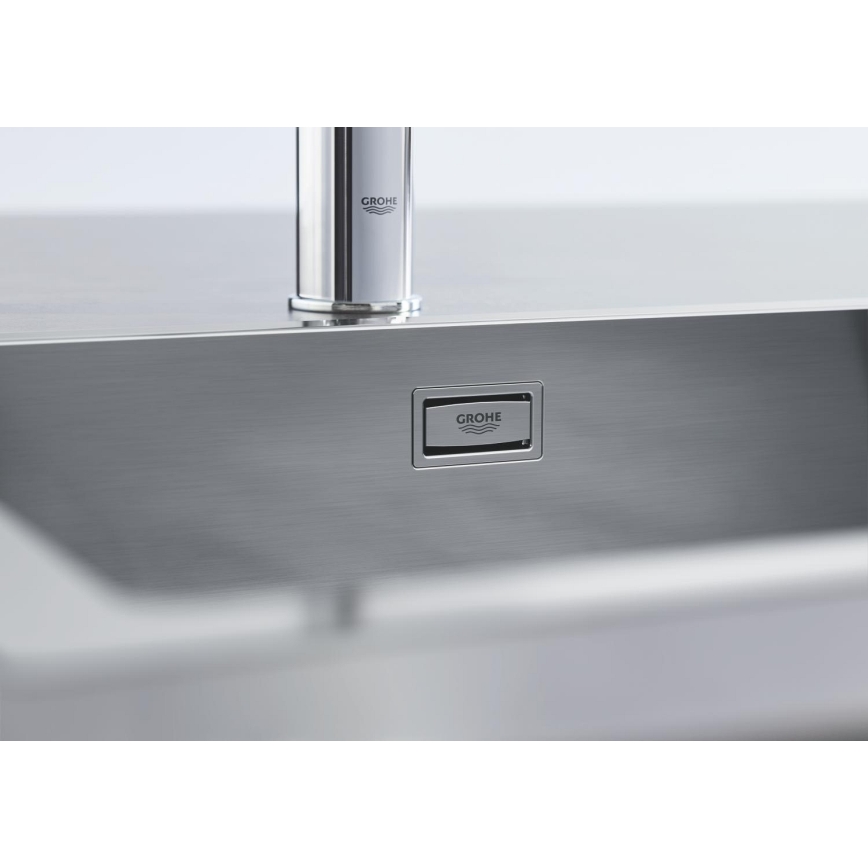 GROHE 31726SD0 - Évier de cuisine K700 550 × 450 mm en acier inoxydable