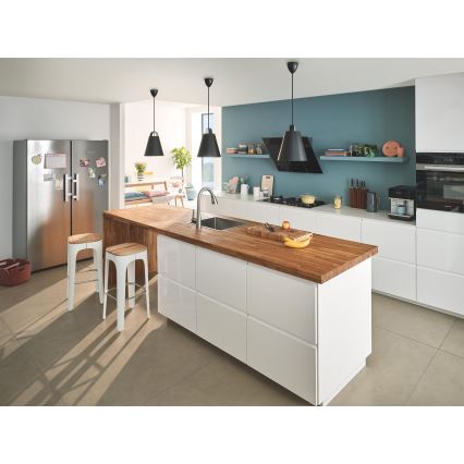 GROHE 31726SD0 - Évier de cuisine K700 550 × 450 mm en acier inoxydable