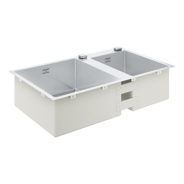 GROHE 31855SD0 - Évier de cuisine K700 860 × 500 mm en acier inoxydable