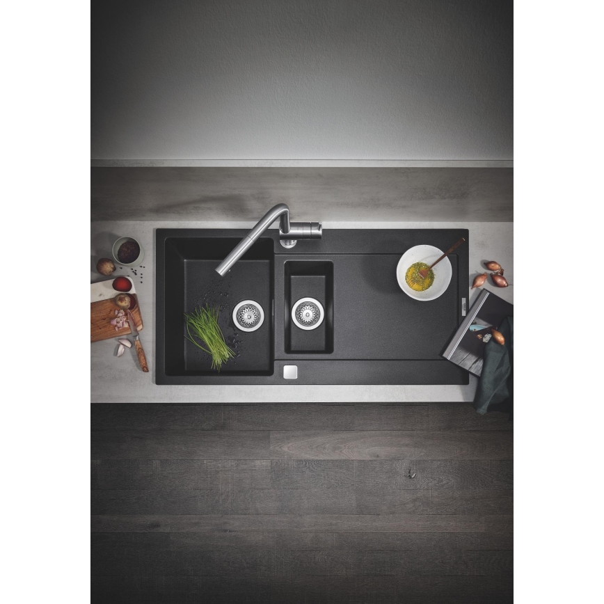 GROHE 32168DC0 - Mitigeur d'évier A en inox