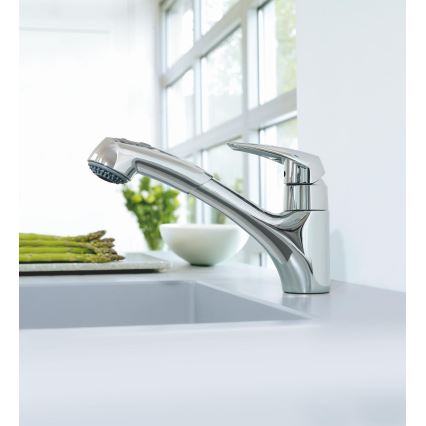 GROHE 32257001 - Mitigeur d'évier EURODISC chromé brillant