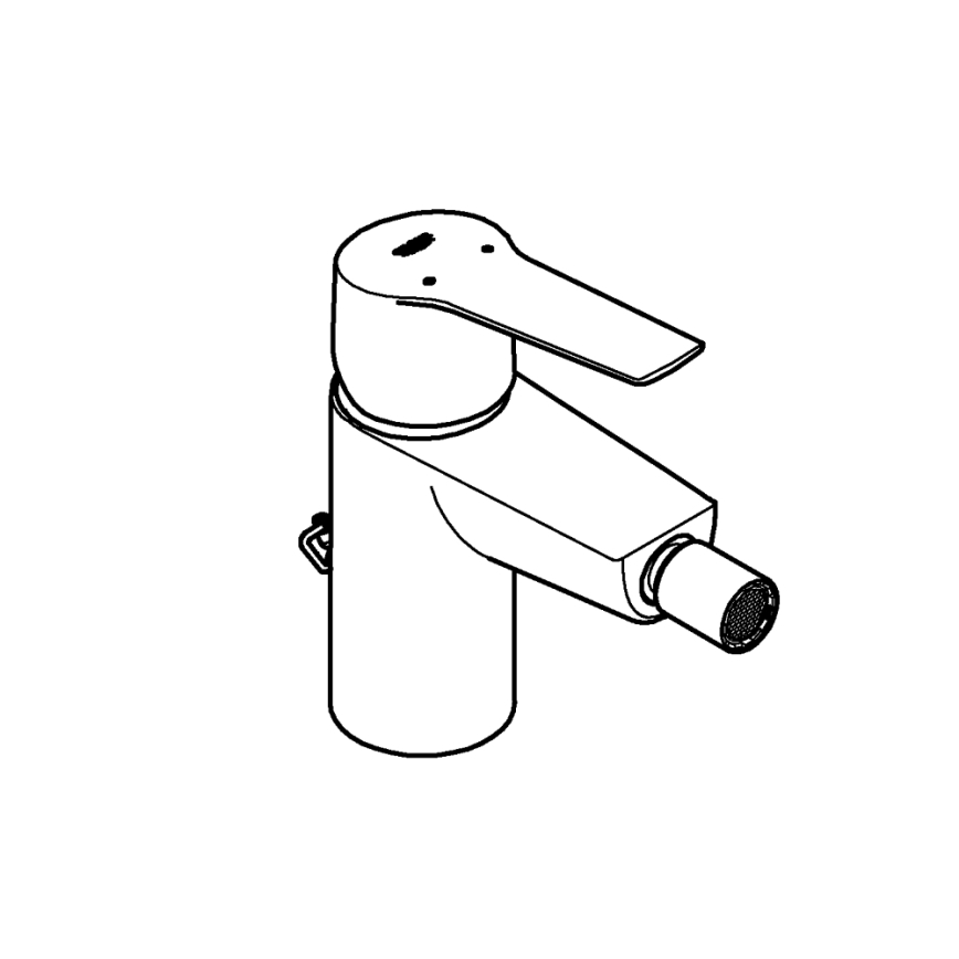 GROHE 32281002 - Mitigeur pour bidet START S chromé brillant