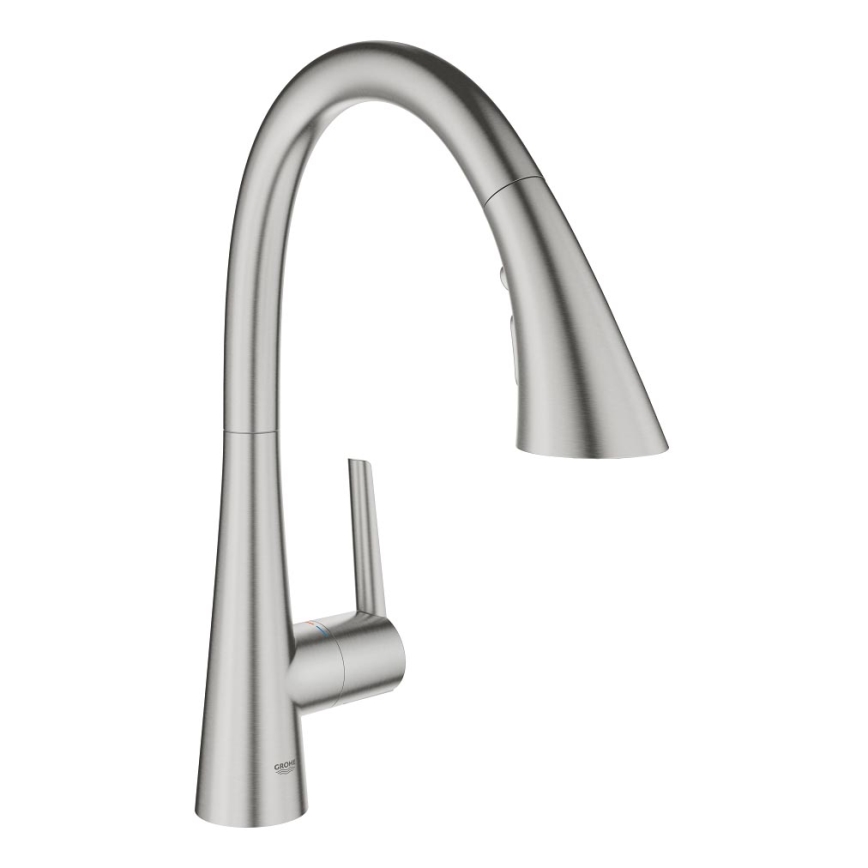 GROHE 32294DC2 - Mitigeur d'évier ZEDRA en acier inoxydable