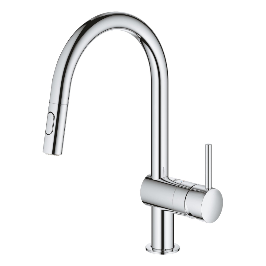 GROHE 32321002 - Mitigeur d'évier A, chrome poli