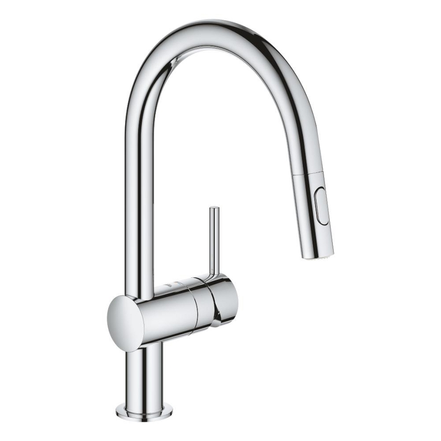 GROHE 32321002 - Mitigeur d'évier A, chrome poli