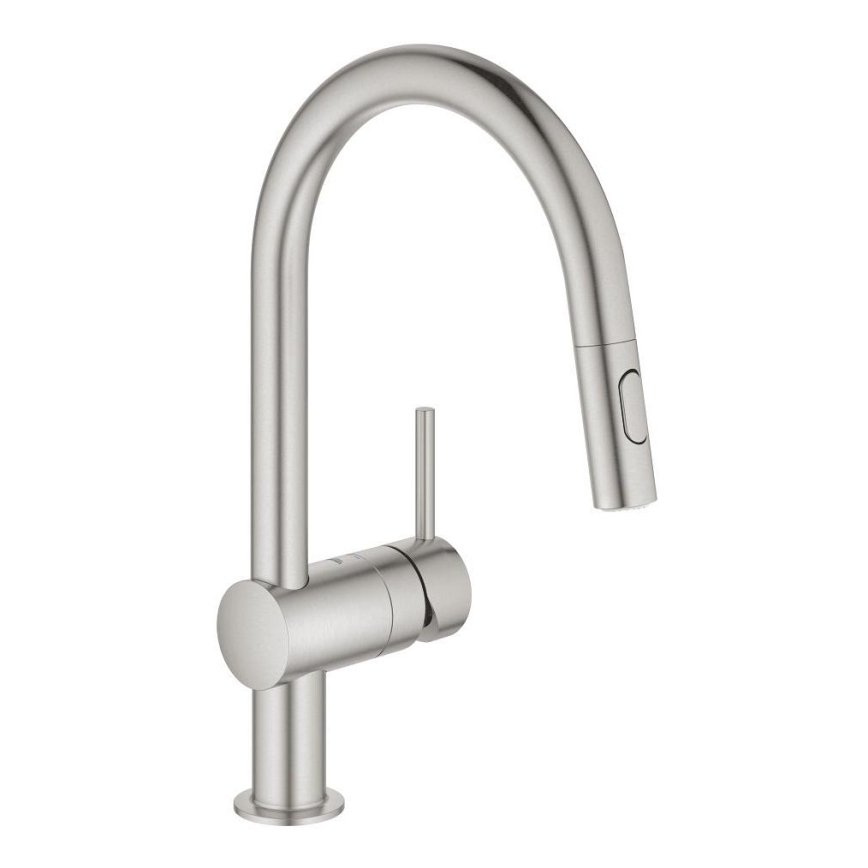 GROHE 32321DC2 - Mitigeur d'évier A en acier inoxydable