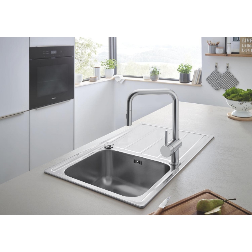 GROHE 32322DC2 - Mitigeur d'évier en inox
