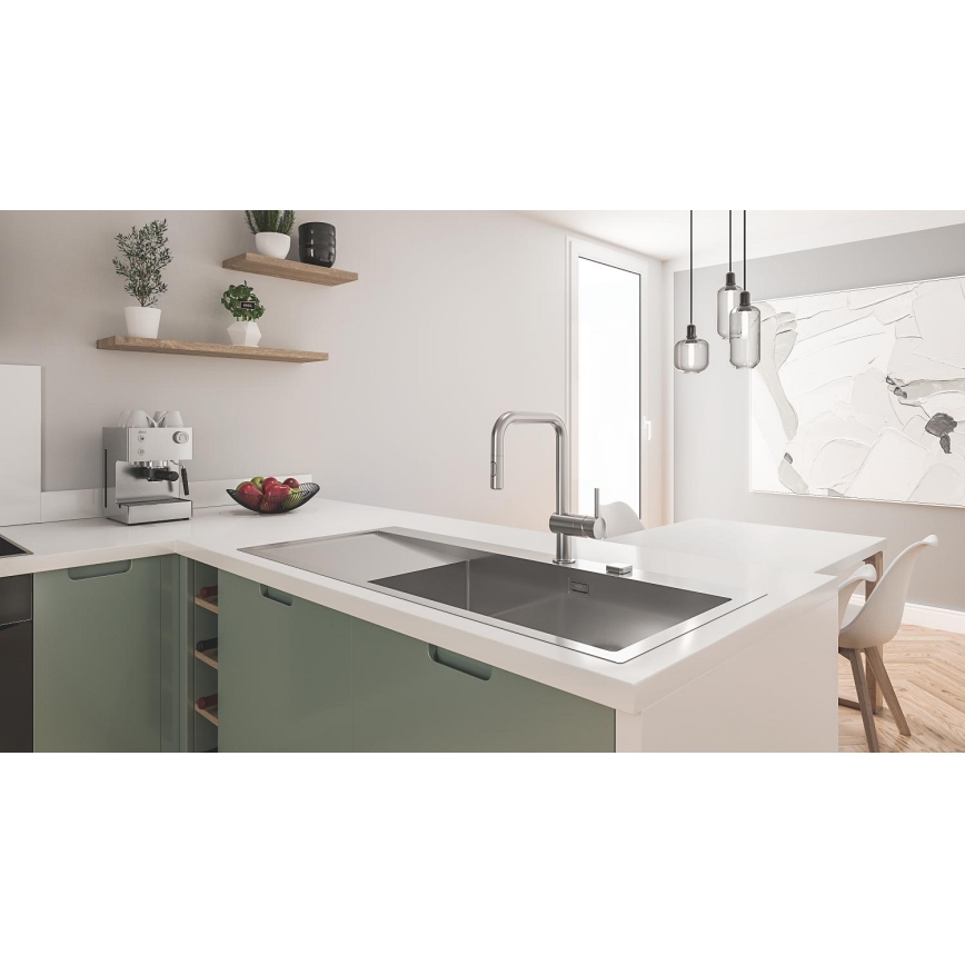 GROHE 32322DC2 - Mitigeur d'évier en inox