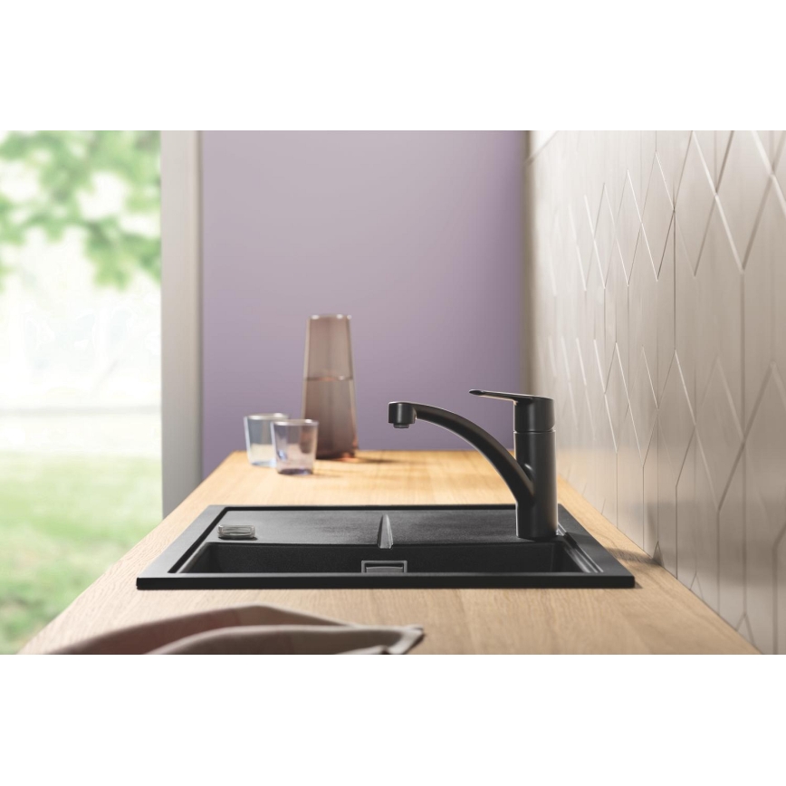 GROHE 324412432 - Mitigeur d'évier START 184 mm noir
