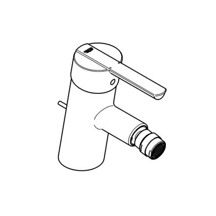 GROHE 32558000 - Mitigeur pour bidet FEEL DN 15, chrome brillant