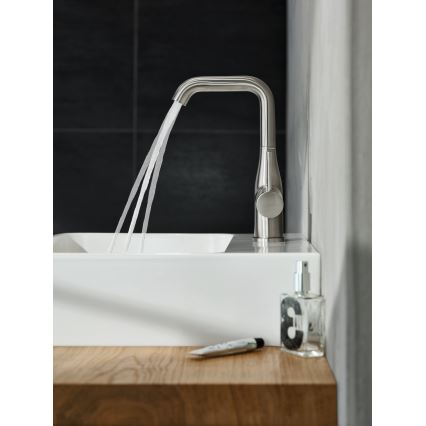 GROHE 32628DC1 - Mitigeur pour lavabo ESSENCE, taille L, acier inoxydable