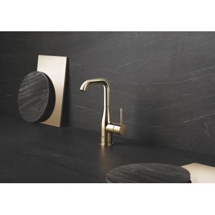GROHE 32628GL1 - Mitigeur pour lavabo ESSENCE, taille L, finition dorée