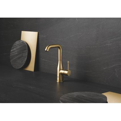 GROHE 32628GN1 - Mitigeur pour lavabo ESSENCE taille L, finition dorée