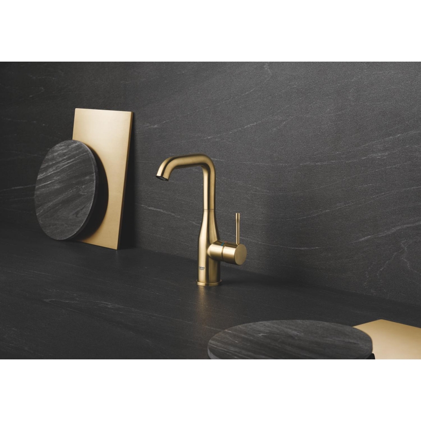 GROHE 32628GN1 - Mitigeur pour lavabo ESSENCE taille L, finition dorée
