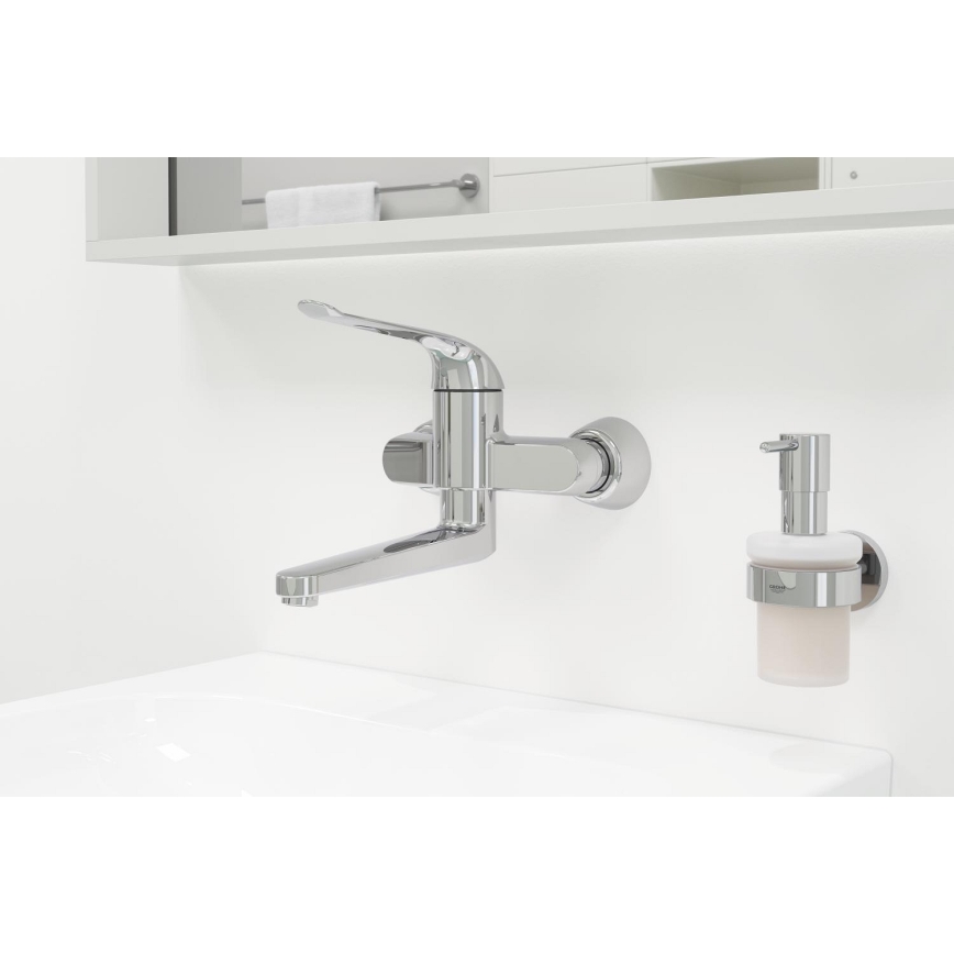 GROHE 32773000 - Mitigeur de lavabo EUROECO SPECIAL 257 mm, chrome brillant