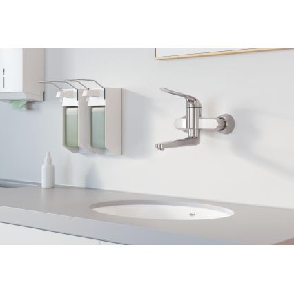 GROHE 32773000 - Mitigeur de lavabo EUROECO SPECIAL 257 mm, chrome brillant