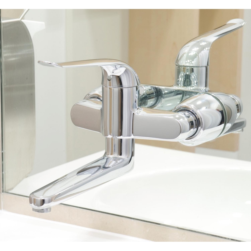 GROHE 32773000 - Mitigeur de lavabo EUROECO SPECIAL 257 mm, chrome brillant