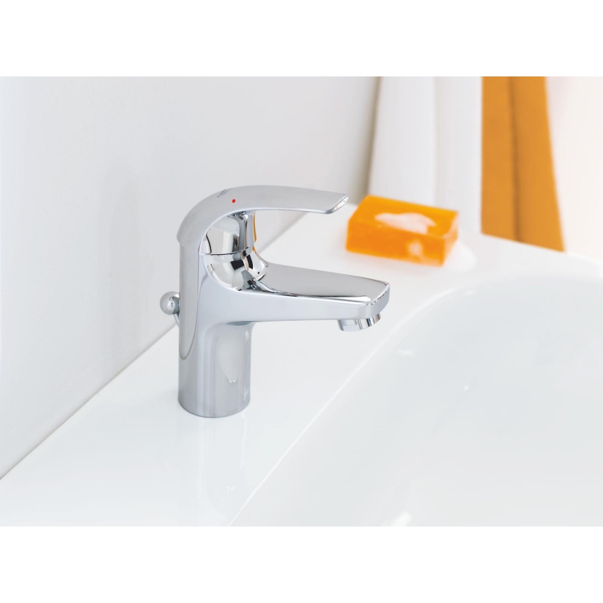 GROHE 32805000 - Mitigeur de lavabo BAUCURVE DN 15 chrome poli