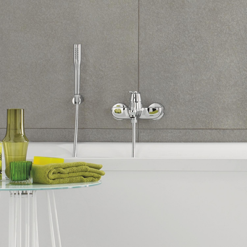 GROHE 32832000 - Ensemble baignoire avec mitigeur EUROSMART COSMOPOLITAN, chrome brillant