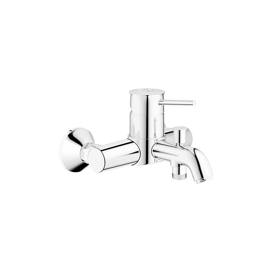 GROHE 32865000 - Mitigeur de baignoire BAUCLASSIC DN 15 chromé brillant