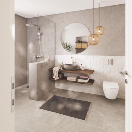 GROHE 32901DC1 - Mitigeur de lavabo ESSENCE taille XL en acier inoxydable