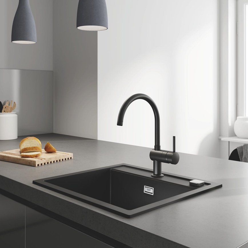 GROHE 32917KS0 - Mitigeur d'évier A DN 15 noir