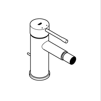 GROHE 32935GN1 - Mitigeur pour bidet ESSENCE DN 15, taille S, finition dorée