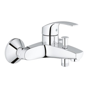 GROHE 33300002 - Mitigeur de baignoire EUROSMART DN 15, chrome brillant