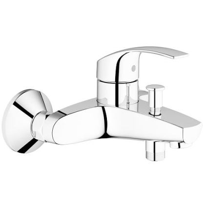 GROHE 33300002 - Mitigeur de baignoire EUROSMART DN 15, chrome brillant