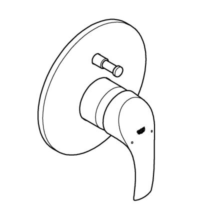 GROHE 33305002 - Mitigeur de baignoire DN 15 chrome brillant