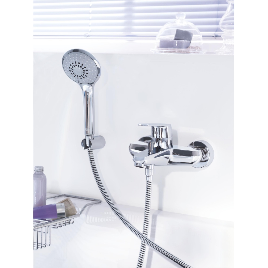 GROHE 33395002 - Ensemble pour baignoire avec mitigeur EURODISC COSMOPOLITAN, finition chrome brillant