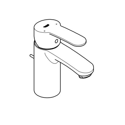 GROHE 3355220E - Mitigeur pour lavabo EUROSTYLE COSMOPOLITAN, chrome brillant