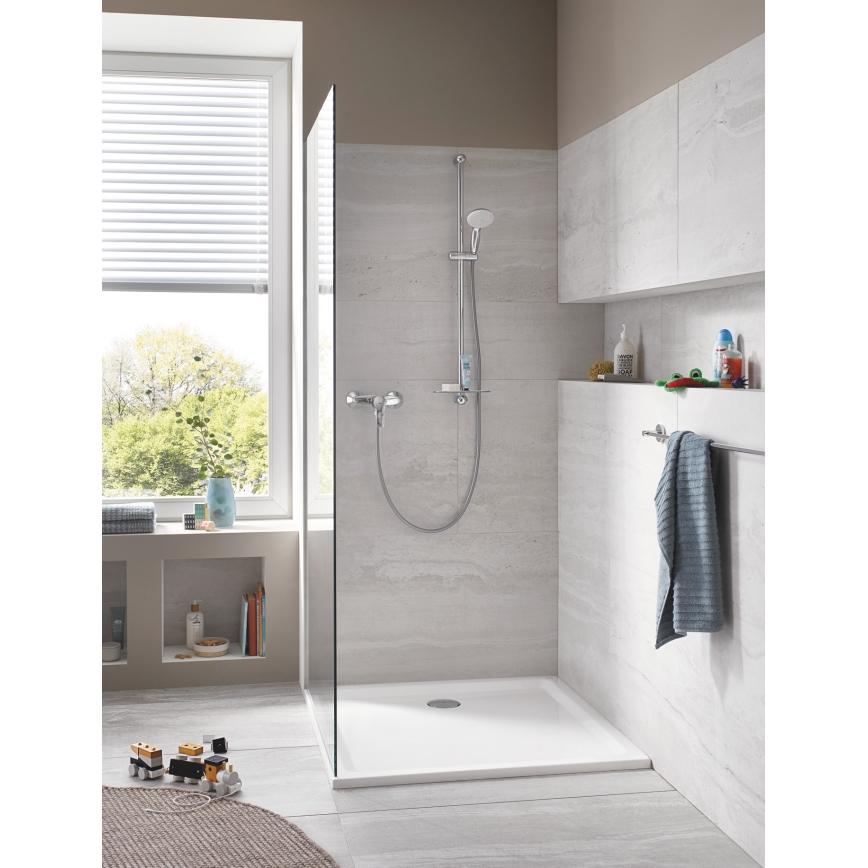 GROHE 33555002 - Mitigeur de douche EUROSMART DN 15, chrome brillant