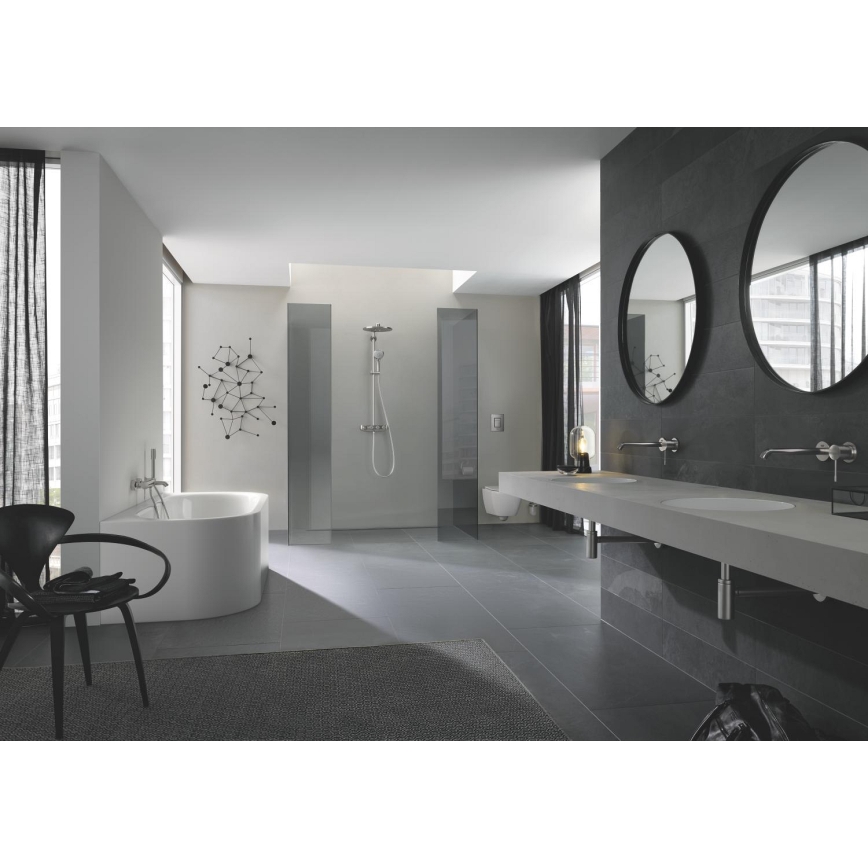 GROHE 33624DC1 - Mitigeur de baignoire ESSENCE en acier inoxydable