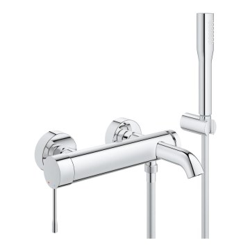 GROHE 33628001 - Ensemble de baignoire avec mitigeur ESSENCE DN 15 chromé brillant