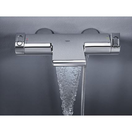 GROHE 34174001 - Mitigeur thermostatique pour baignoire GROHTHERM 2000 172 mm chrome brillant
