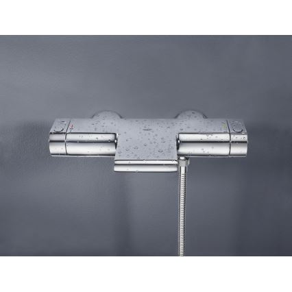GROHE 34174001 - Mitigeur thermostatique pour baignoire GROHTHERM 2000 172 mm chrome brillant