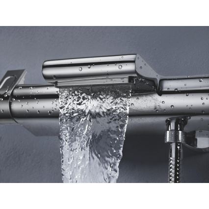 GROHE 34464001 - Mitigeur thermostatique pour baignoire GROHTHERM 2000 DN 15 chromé brillant