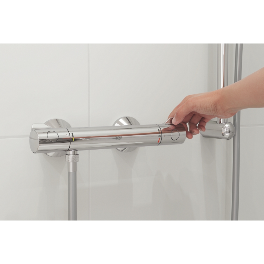 GROHE 34558000 - Mitigeur thermostatique de douche GROHTHERM 800 DN 15 chromé brillant
