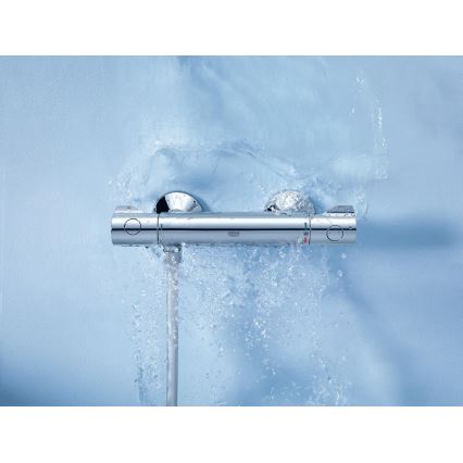 GROHE 34558000 - Mitigeur thermostatique de douche GROHTHERM 800 DN 15 chromé brillant